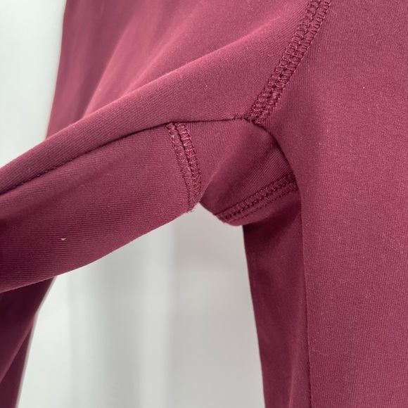 Free people movement active wear workout kali crop leggings wine red size small - Picture 7 of 13